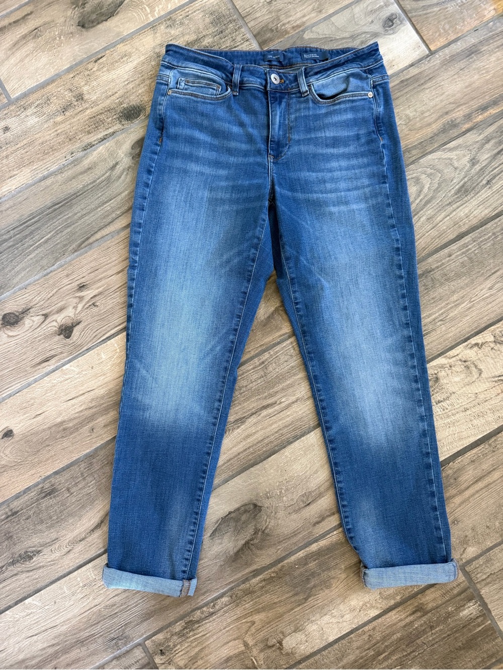 J. Jill Women's Boyfriend Jeans in Medium Blue Wash